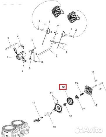 09-817837 SPI Мембрана rave Клапана Для Polaris 5410000, 5412056, 5412147, 5412379, 5412399, 5412733