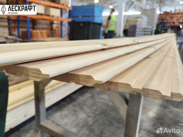 Имитация бруса 20*185*6000 сорт C сосна