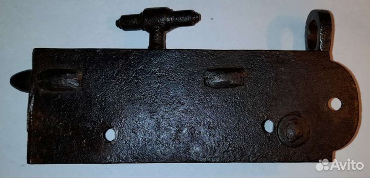 Шпингалет, засов с душками для замка