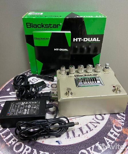 Гитарный ламповый предусилитель Blackstar Ht-Dual