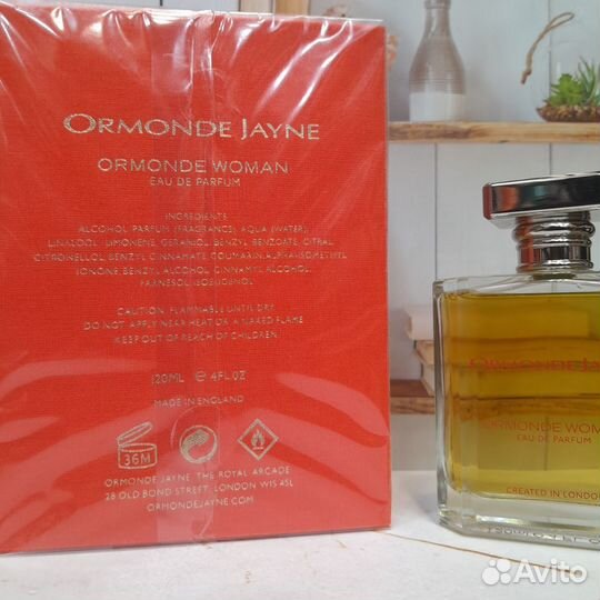 Ormonde Jayne Woman Eau DE Parfum 120 ml Оригинал