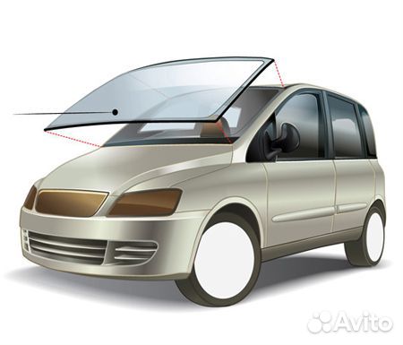 Стекло лобовое на Skoda