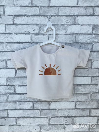 Пакет вещей 80-86 бежевая капсула на лето