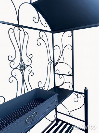 Мангал с крышей