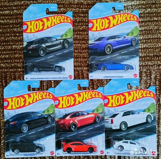 Hot Wheels Luxury Sedans - Полный сет