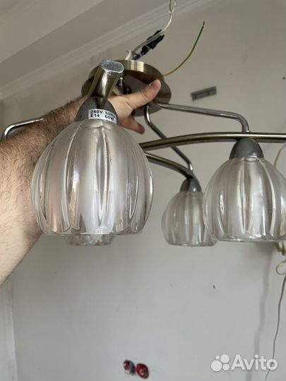 Люстра и бра