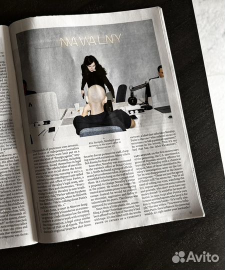 Журнал Time с Алексеем Навальным