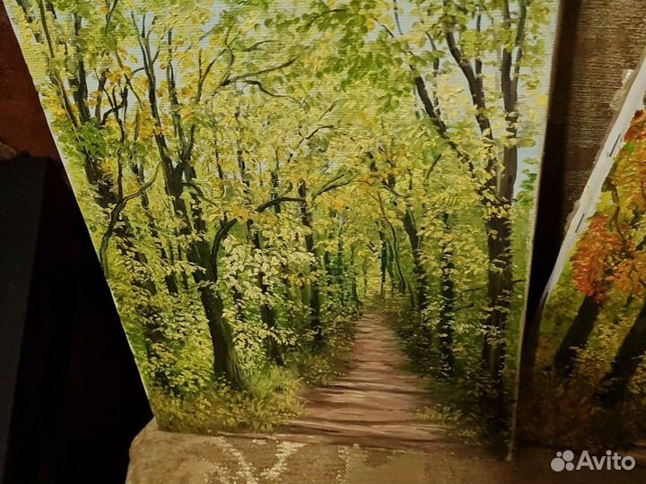 Картина масло холст