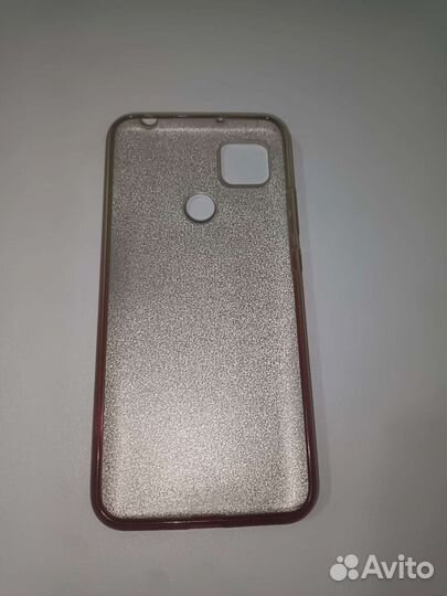 Чехол мерцающий Редми 9С