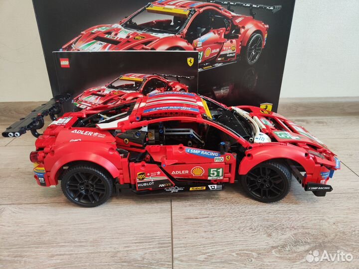 Lego Technic 42125 Ferrari 488 GTE