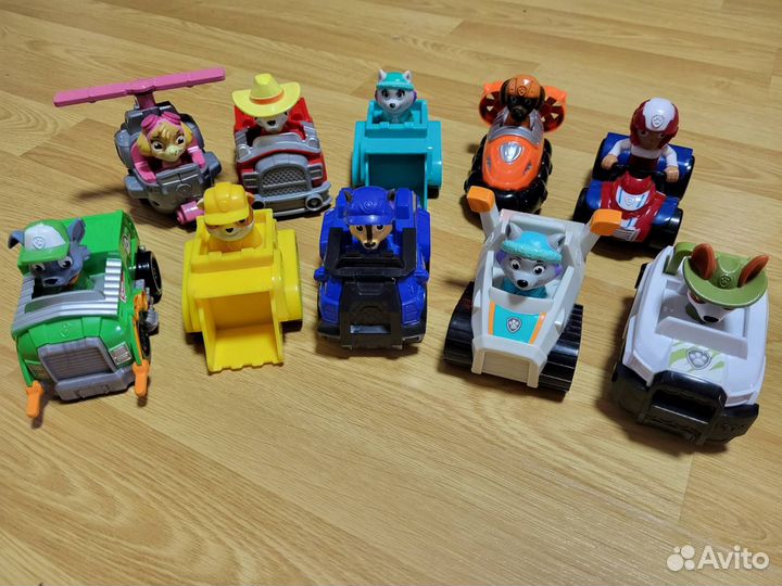 Набор машинок Щенячий Патруль