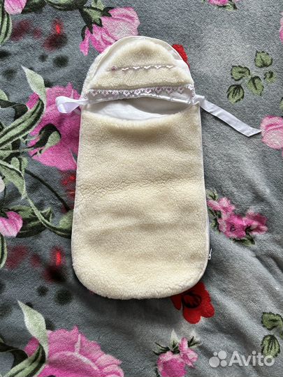 Конверт одеяло на выписку зима