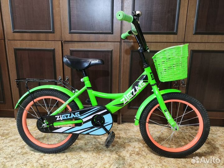 Детский велосипед, колеса 16 дюймов