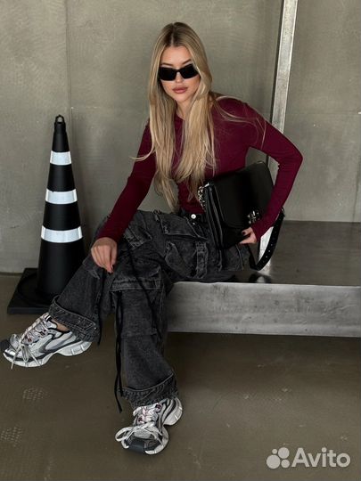 Джинсы карго the attico