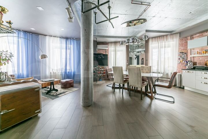 3-к. квартира, 92,2 м², 1/7 эт.