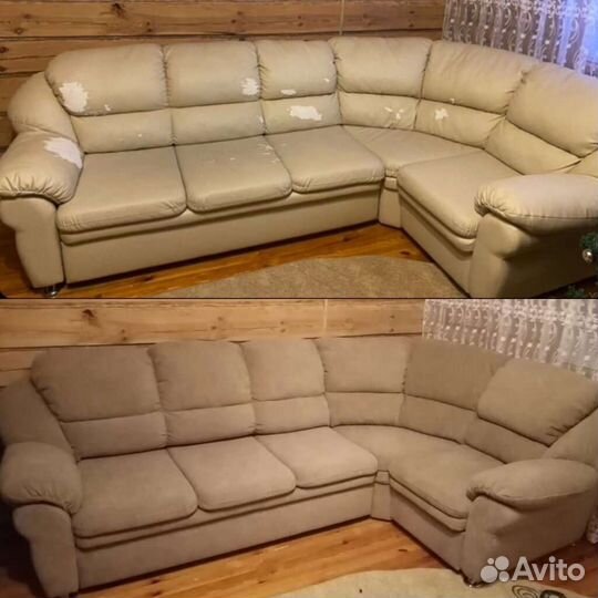 Качественная перетяжка и ремонт мягкой мебели