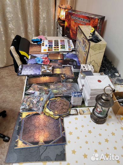 Настольные игры Gloomhaven Мрачная Гавань новая