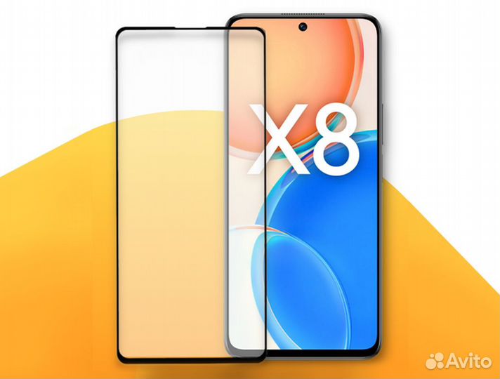 Защитные стёкла на Honor X8, Honor X8a