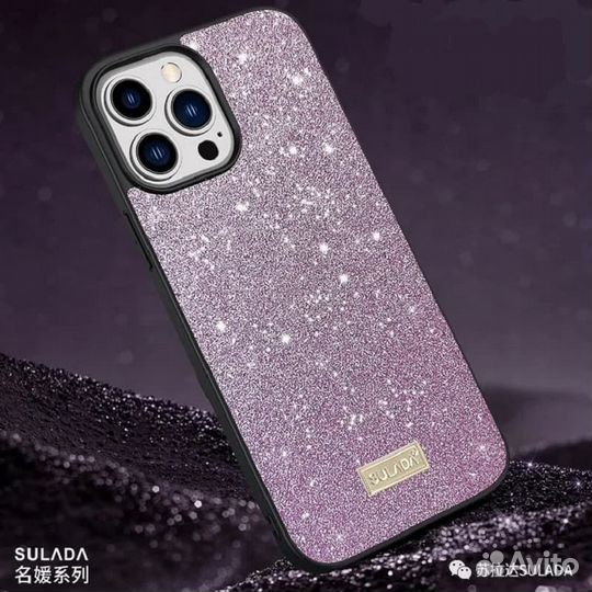 Чехол накладка для iPhone 11 (6.1) sulada Glitteri