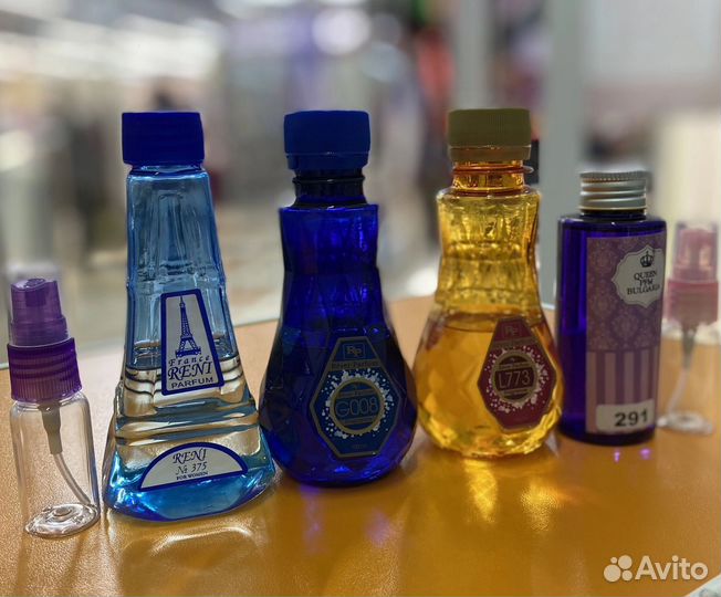 Парфюмерия на разлив, распив, 100мл пломбированы