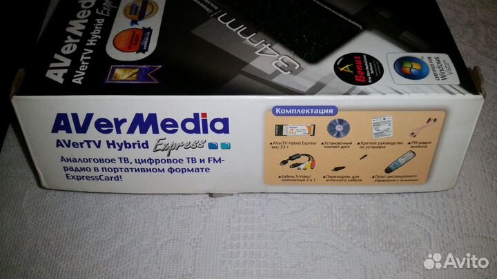 Карта видеозахвата AverMedia Express Card 34mm