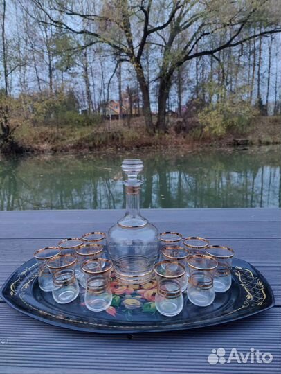 Графин со стаканчиками 12шт. СССР