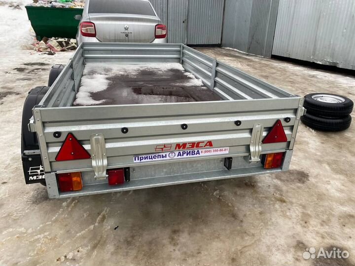 Прицеп двухосный мзса 817730.022