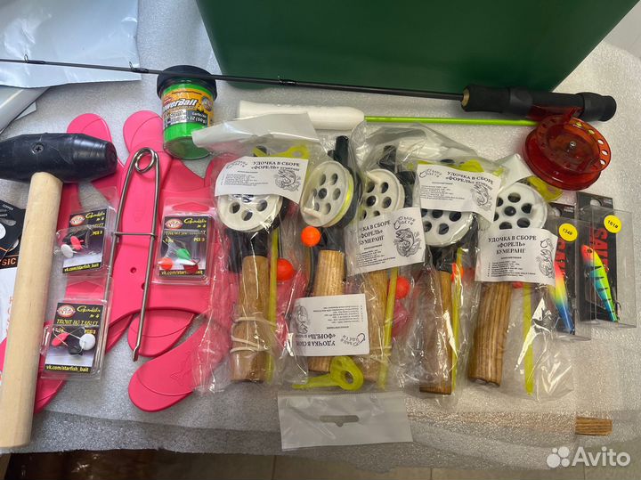 Форелевый набор под ключ, вместе с чемоданом