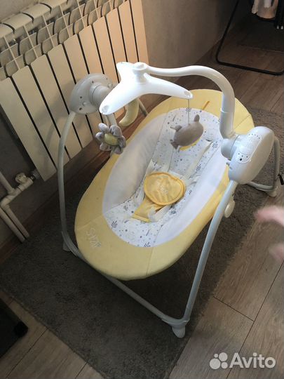 Электрокачеля, манеж