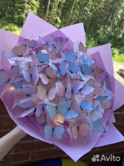 Букеты из бабочек