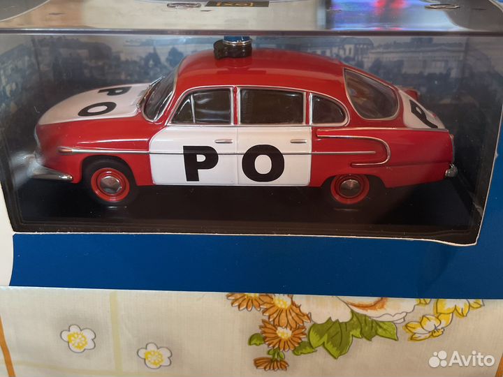 Тatra 603/3. PO. police. IXO. FOXtoys 1/43
