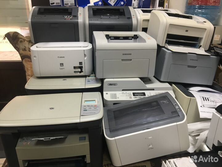 Надежные лазерные принтеры. Магазин. Гарантия