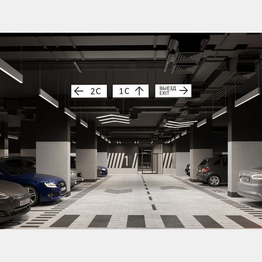 1-к. квартира, 39,4 м², 20/25 эт.