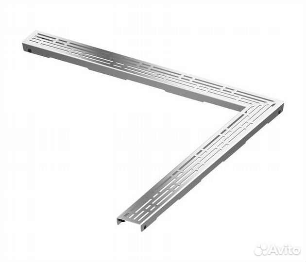 Декоративная решетка tece tecedrainline basic угловая 90 нержавеющая сталь глянец 900х900 мм 610910