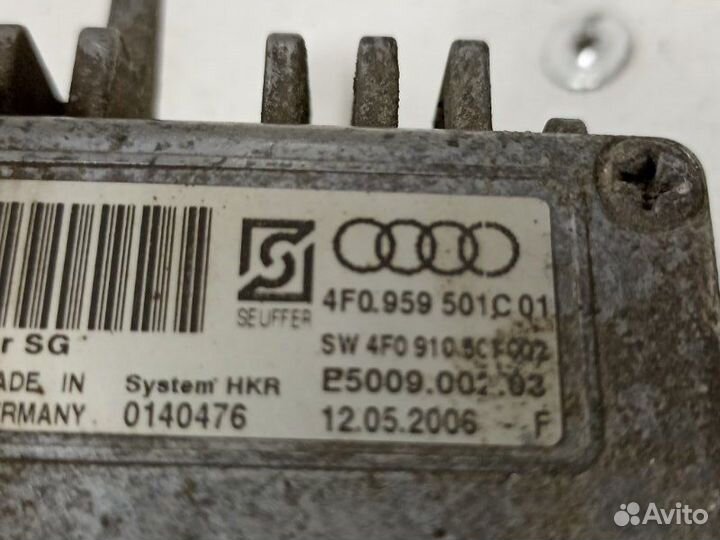 Блок управления вентилятором Audi A6 C6 AUK 2005