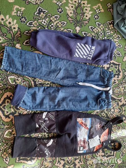 Штаны, джинсы, спортивные костюмы