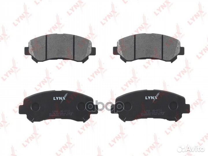 Колодки тормозные дисковые перед BD5711 LYN