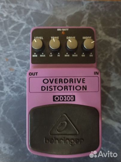 Гитарная педаль Behringer OD300