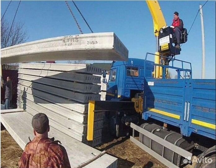 Плиты всех типо-размеров - армированные