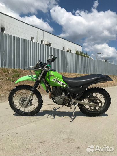 Эндуро мотоцикл Kawasaki super Sherpa KL 250