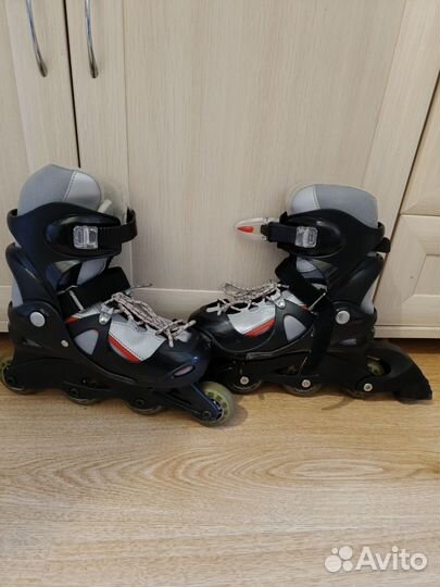 Детские ролики и защита бу