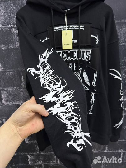 Худи Vetements Hardcore