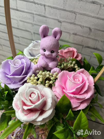 Букет из мыла