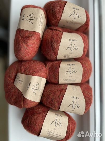 Пряжа нитки Drops air 7 мотков