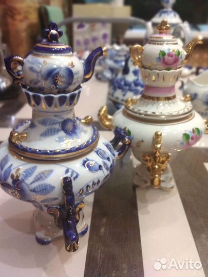 Коллекция гжель СССР