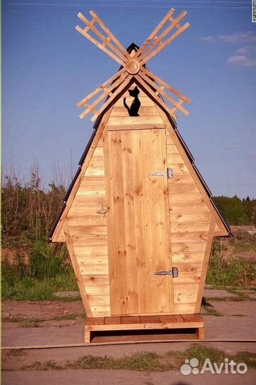 Дачный туалет с установкой Т098