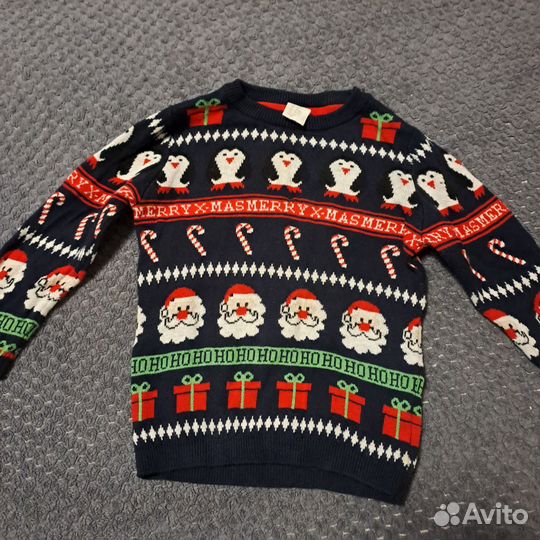 Свитер новогодний 80 86