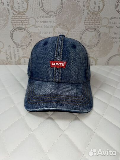 Бейсболка Levis джинсовая