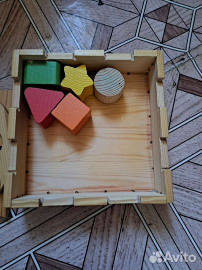 Развивающие деревянные игрушки