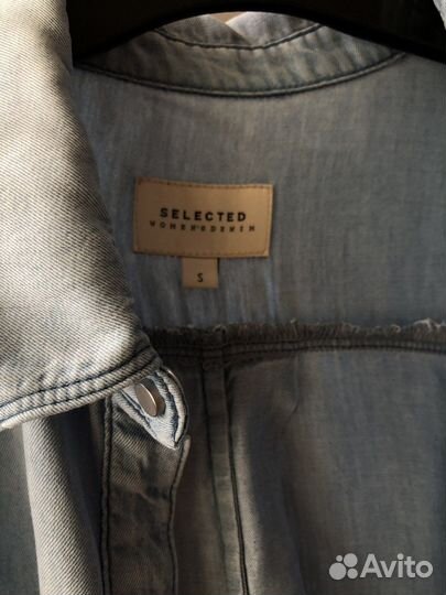 Джинсовая рубашка